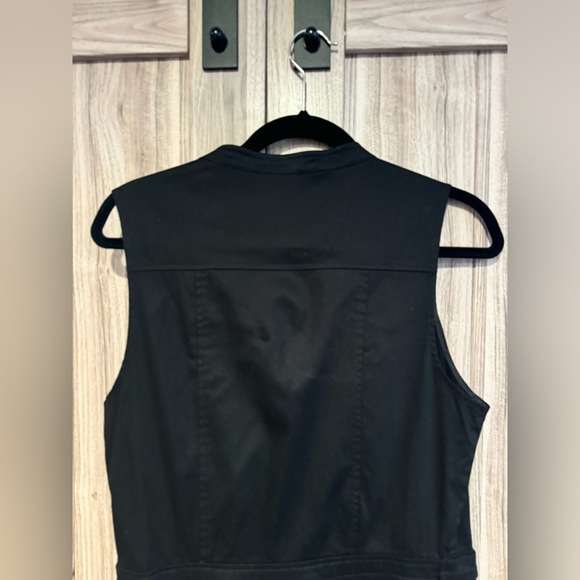 Black Venus Utility Fitted Jumpsuit - Picture 9 of 13